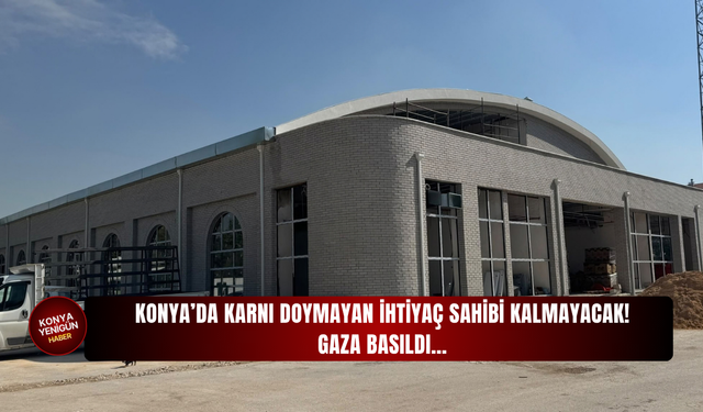 Konya’da karnı doymayan ihtiyaç sahibi kalmayacak! Gaza basıldı…