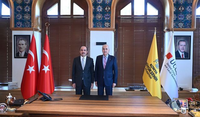 Kurtulmuş’tan Başkan Altay’a Taş Bina’da anlamlı ziyaret!
