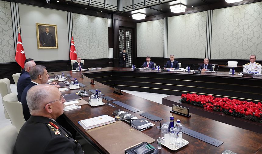 Yeni dönemin ilk MGK toplantısı başladı