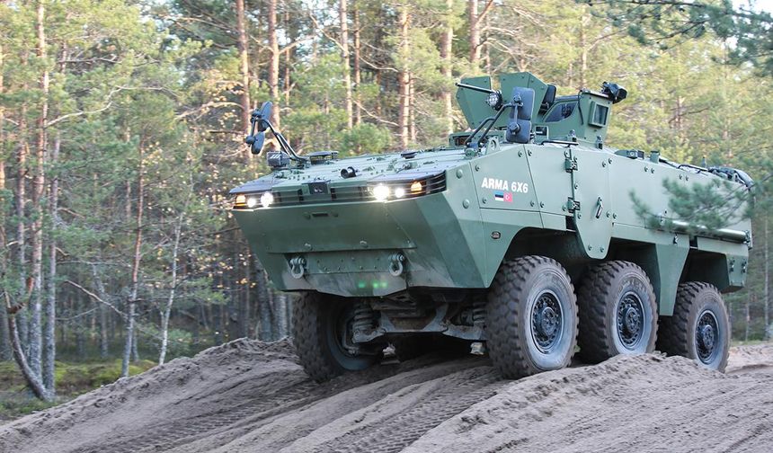 ARMA 6x6 Avrupalı rakiplerini geride bıraktı