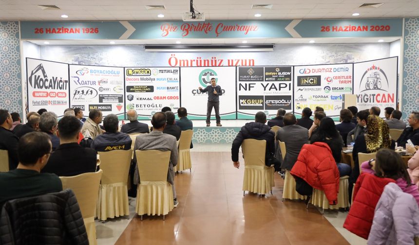 ÇUMSİAD’ın İzgören Semineri ilgi gördü