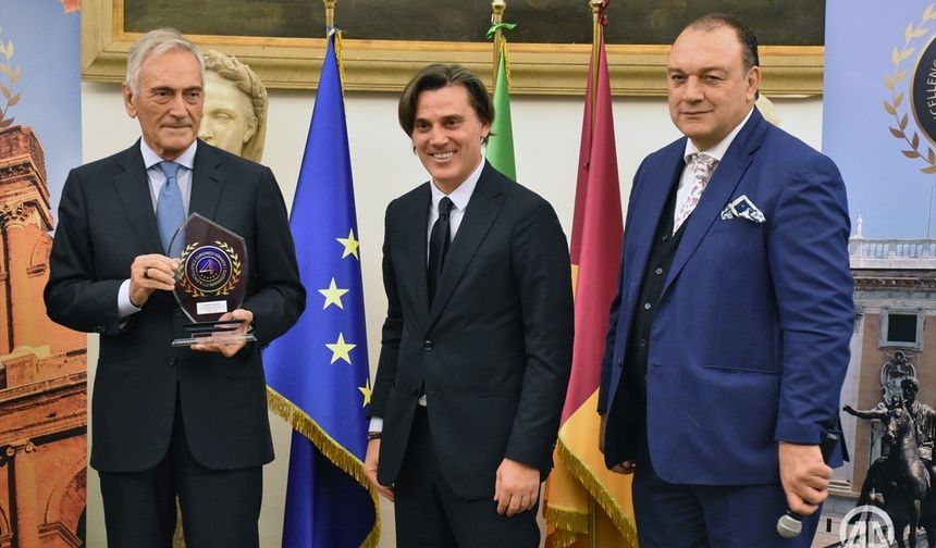 Büyükekşi ve Montella'ya İtalya'dan ödül