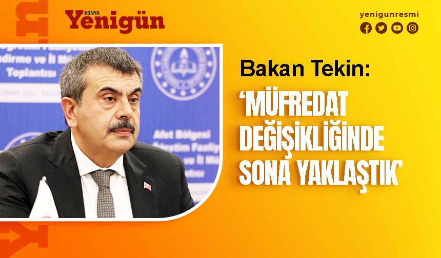 Müfredat değişikliği açıklaması
