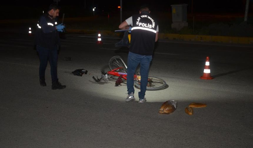 Konya'da bisiklet sürücüsünün ölümüne neden olan sürücü kaçtı