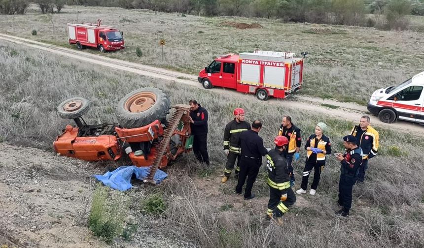 Seydişehir'de acı kaza! Sürücü hayatını kaybetti