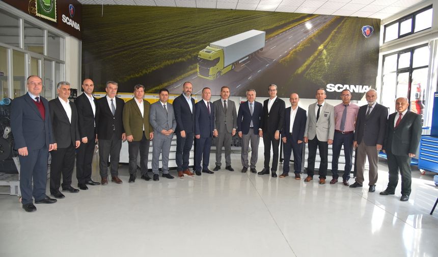 "Scania Eğitim Laboratuvarı"nın açılışı gerçekleşti