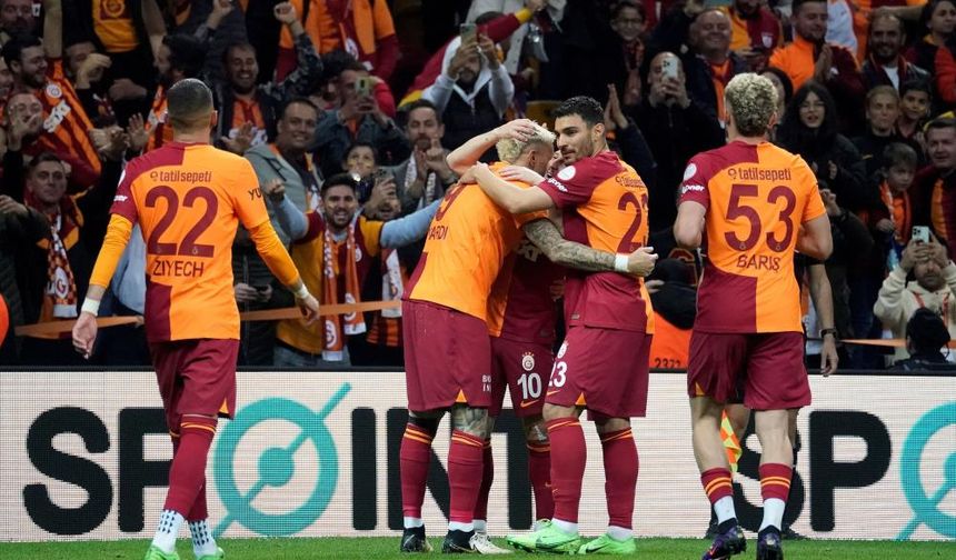 Galatasaray’da hedef şampiyonluk