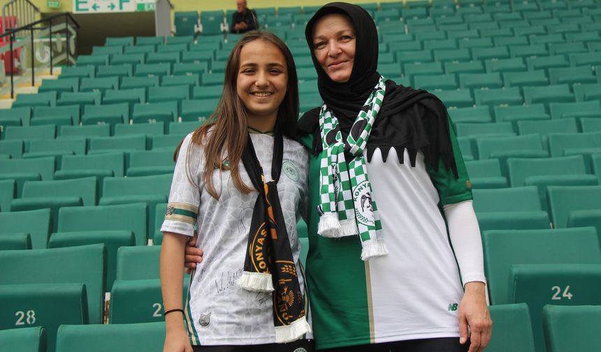 Konya’da 17 yıl sonra tarihi seri: Taraftarın sevinci objektiflere yansıdı