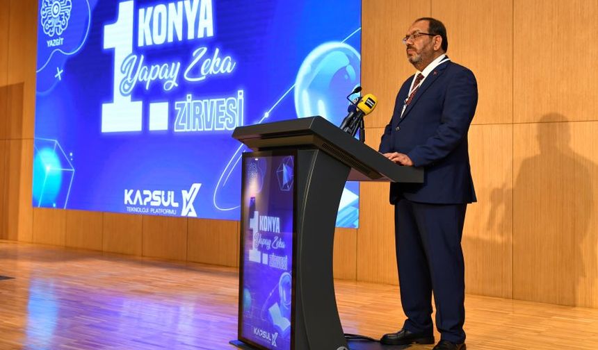 Konya'da yapay zekâ zirvesi: Taş Bina'da gelecek konuşuldu