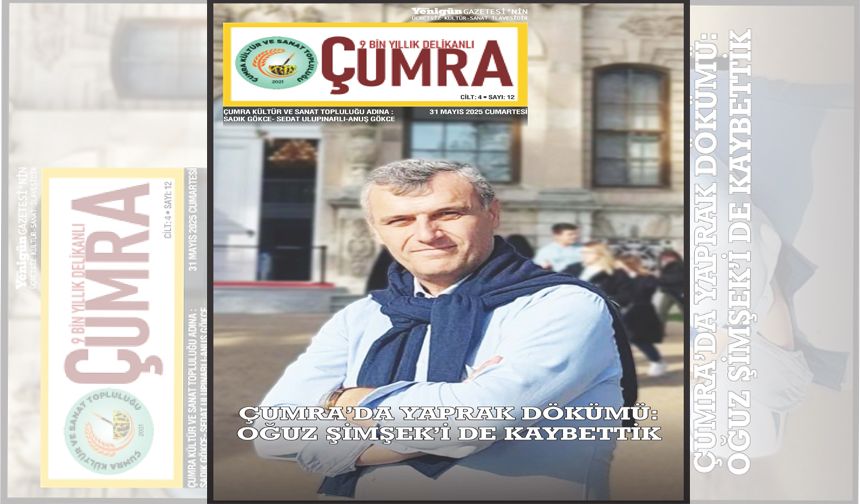 DOKUZ BİN YILLIK DELİKANLI ÇUMRA CİLT: 4 SAYI: 12