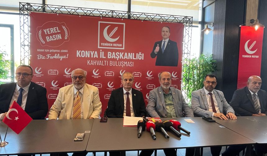YRP Konya’da yerel ve ulusal sorunlar konuşuldu!