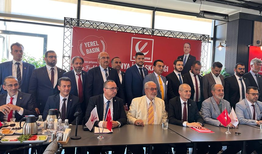 YRP Konya İl Başkanlığı halkın sorunlarını masaya yatırdı