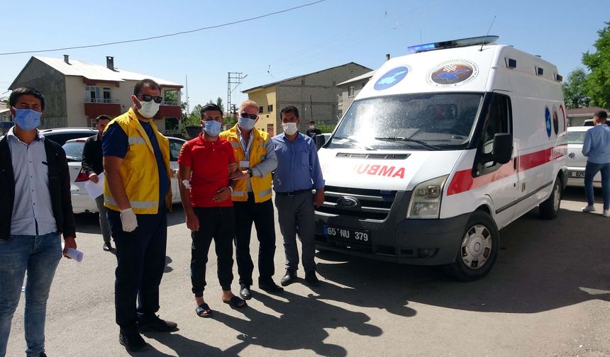YKS'ye 2 gün boyunca ambulansla götürüldü