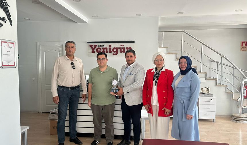 Anahtar Parti’den Yenigün Gazetesi’ne ziyaret