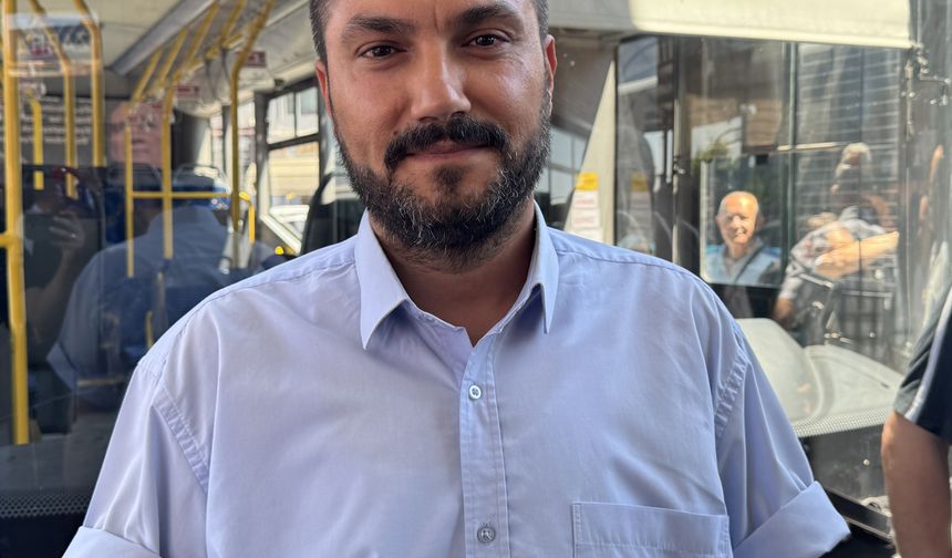Otobüs şoförü rahatsızlanan yolcuyu hastaneye yetiştirdi