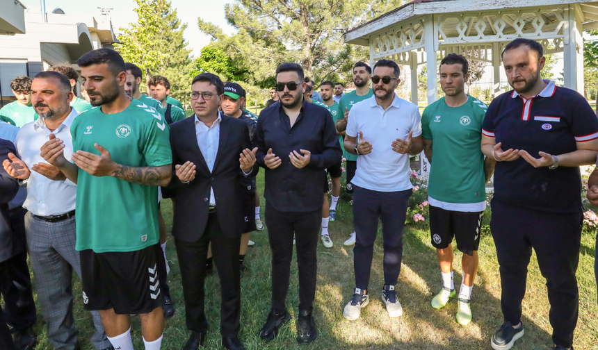 Konyaspor startı, antrenmanla verdi!