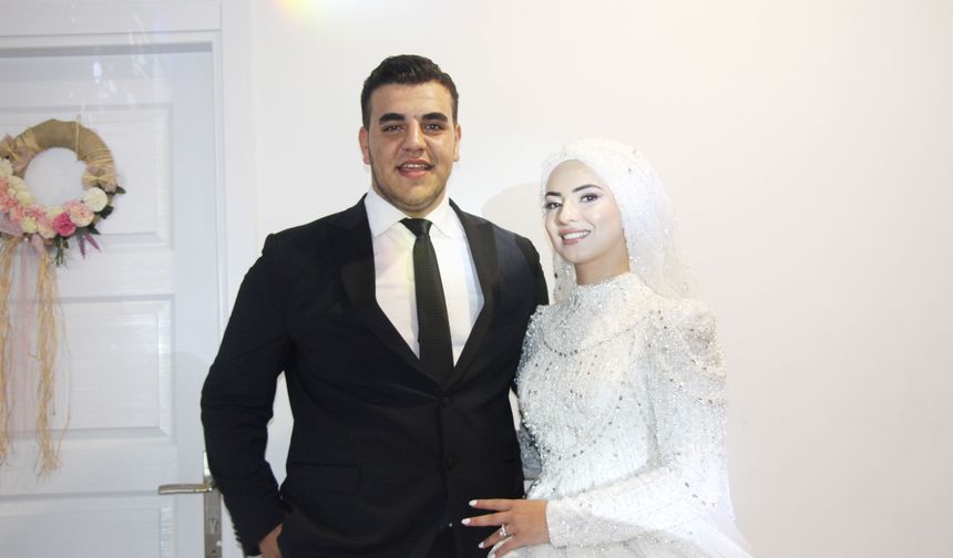 Saime ve İsmail dünyaevine girdi
