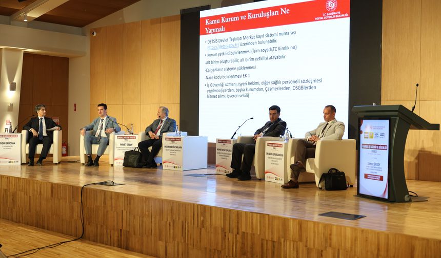 76 kurumun katılımıyla Konya'da iş güvenliği konuşuldu