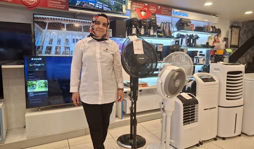 Klima ve vantilatör satışları hareketlendi