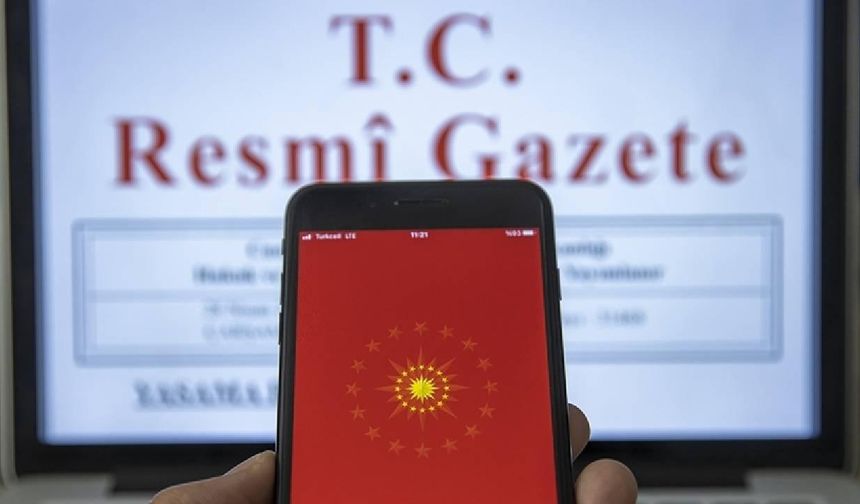 Atama kararı Resmi Gazete'de!