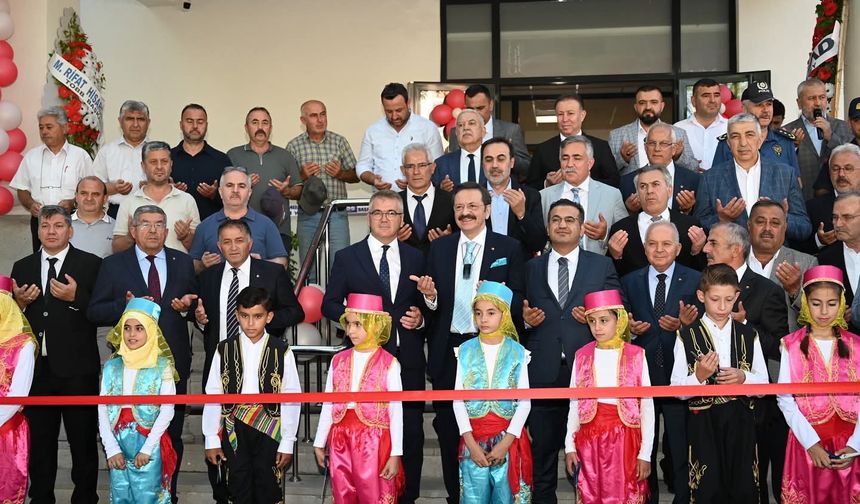 TOBB'dan Seydişehir'e yeni okul