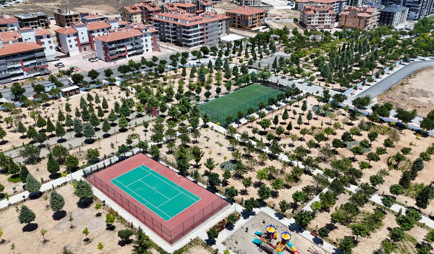 Konya’nın en uzun yürüyüş ve bisiklet yolunu bu parkta