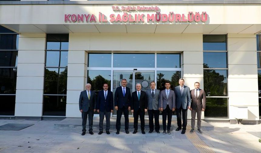 Vali Akın'dan İl Sağlık Müdürlüğüne ziyaret