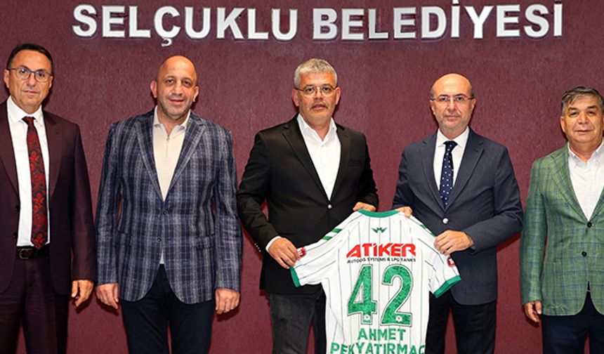 Konyaspor'dan Selçuklu Belediyesi'ne ziyaret