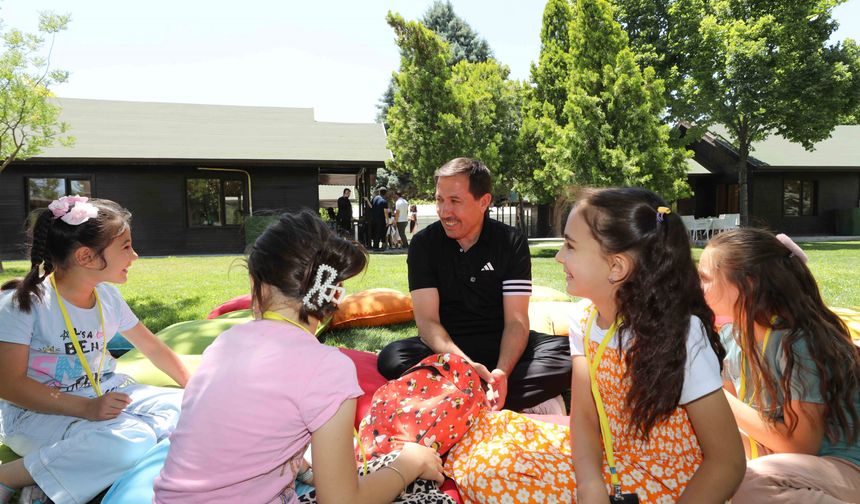 Karataylı minikler doğanın kollarında eğitim alıyor