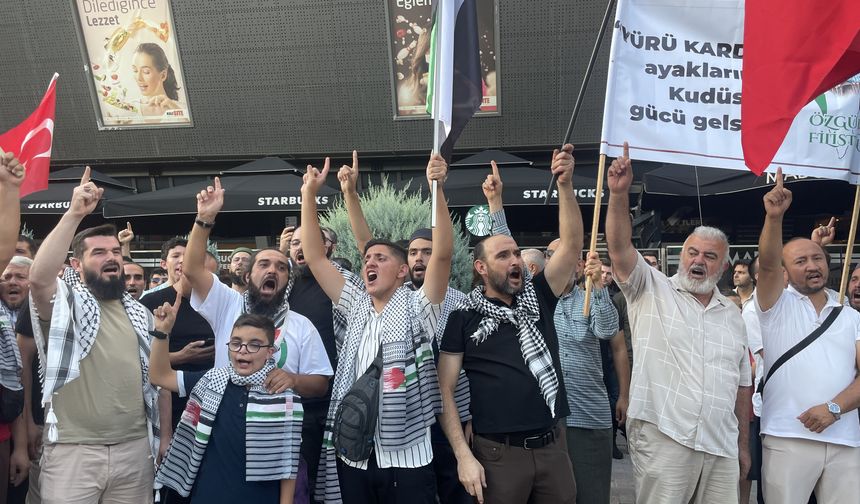 Konya'da protesto: "Tebrikler sayenizde katledildiler!"