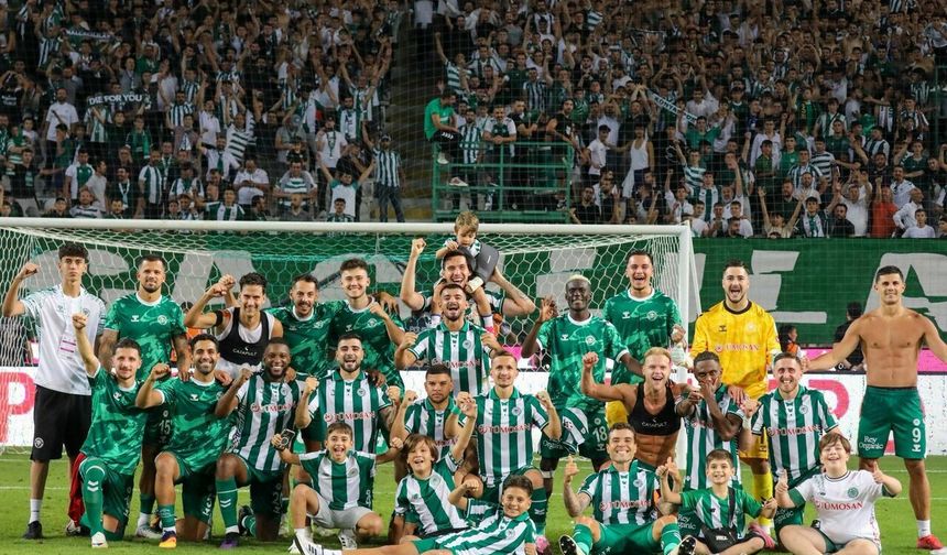 TÜMOSAN KONYASPOR- GAZİANTEP FK MAÇINDAN HEYECAN DOLU KARELER