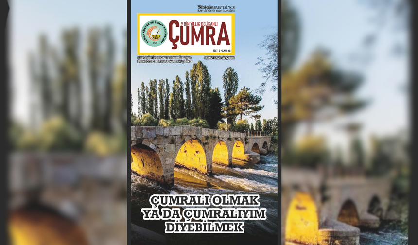 DOKUZ BİN YILLIK DELİKANLI ÇUMRA CİLT: 5 SAYI: 10