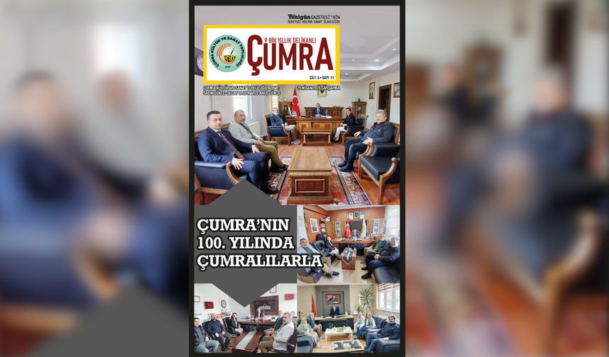 DOKUZ BİN YILLIK DELİKANLI ÇUMRA CİLT-5 SAYI-11
