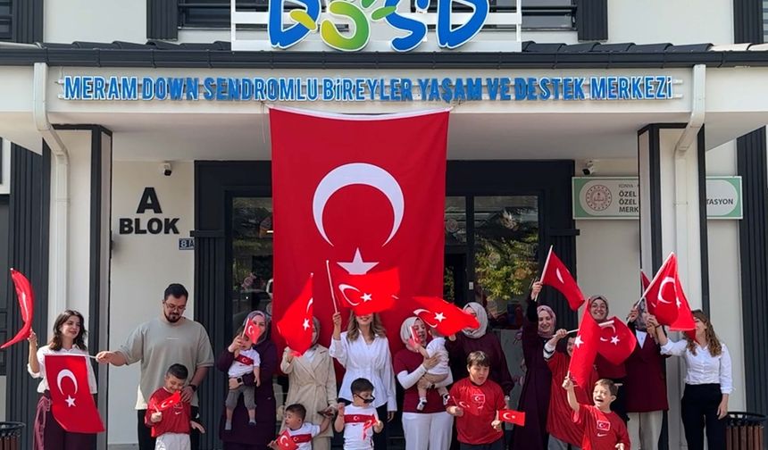 Özel çocuklardan milli takım için okyanus ötesine ulaşan duygu yüklü klip