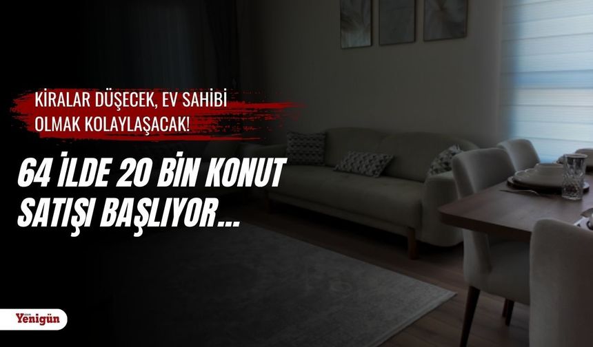 Kiralar düşecek, ev sahibi olmak kolaylaşacak: TOKİ kura ve gelir şartı olmadan dev kampanyayı başlattı