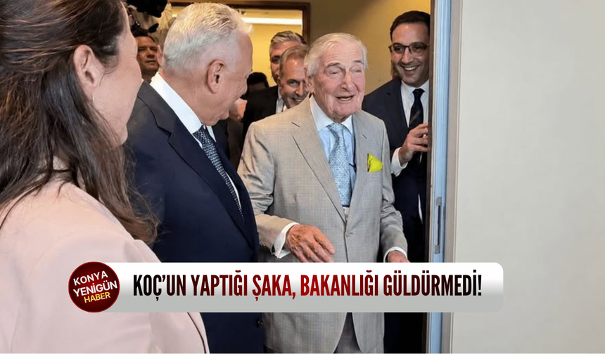 Rahmi Koç'un yaptığı şaka, bakanlığı güldürmedi! Soruşturma başlatıldı