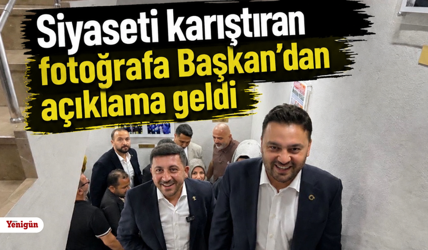 Siyaseti karıştıran fotoğrafa Başkan'dan açıklama geldi