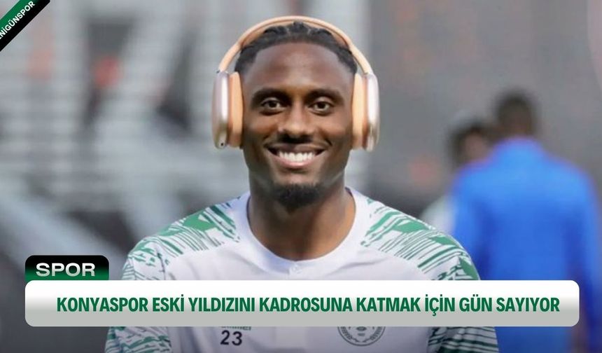 Yeşil-Beyazlı taraftara müjde: Konyaspor eski yıldızını kadrosuna katmak için gün sayıyor!