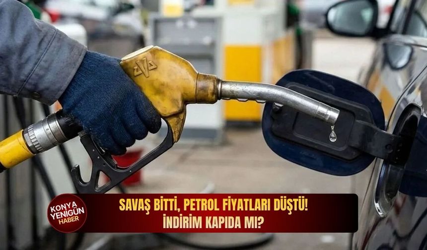 Savaş bitti, petrol fiyatları düştü! İndirim kapıda mı?