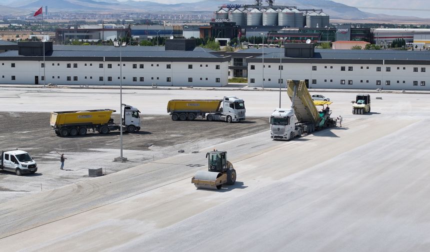 Konya lojistikte yeni çağa geçiyor: Tesiste sona yaklaşıldı rakam dudak uçuklattı!