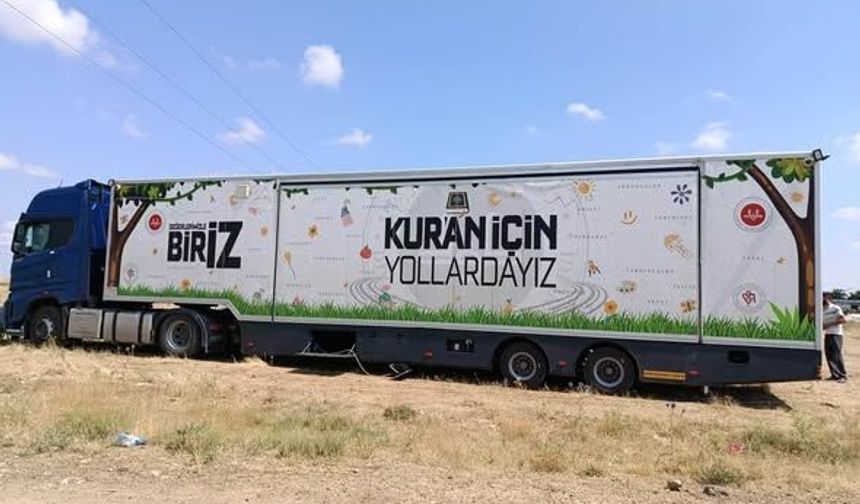 Kuzucu Mahallesi’ne Mobil Kur’an Kursu