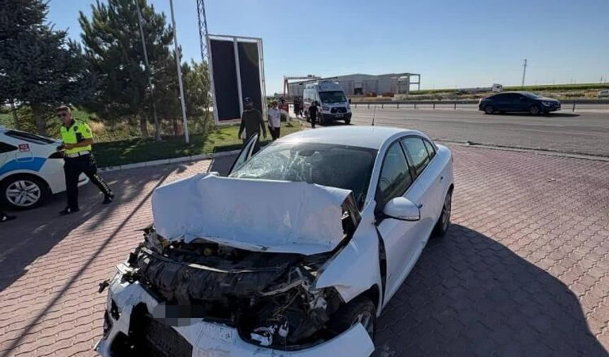 Aksaray'da feci kaza kamerada! Aynı aileden 5 kişi yaralandı, birinin durumu ağır