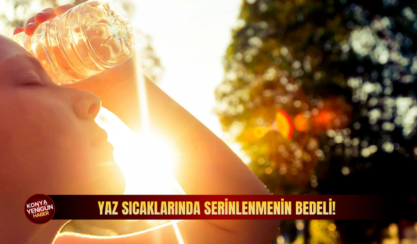 Yaz sıcaklarında serinlenmenin bedeli!