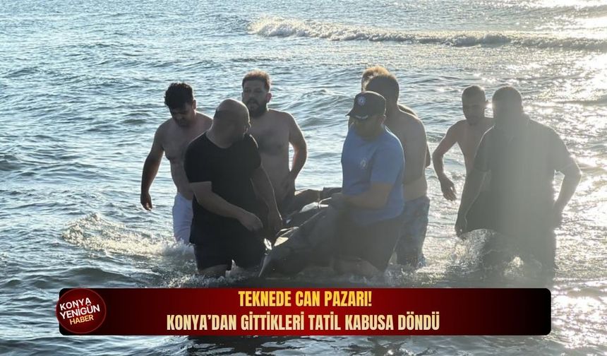 Konya’dan Samsun’a aile ziyareti faciayla sonuçlandı! Teknede 2 kişi hayatını kaybetti