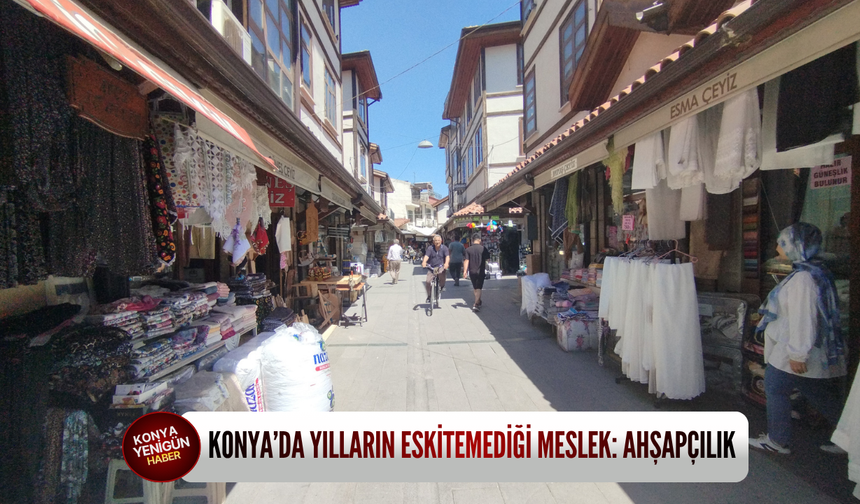 Konya'da yılların eskitemediği meslek: Ahşapçılık