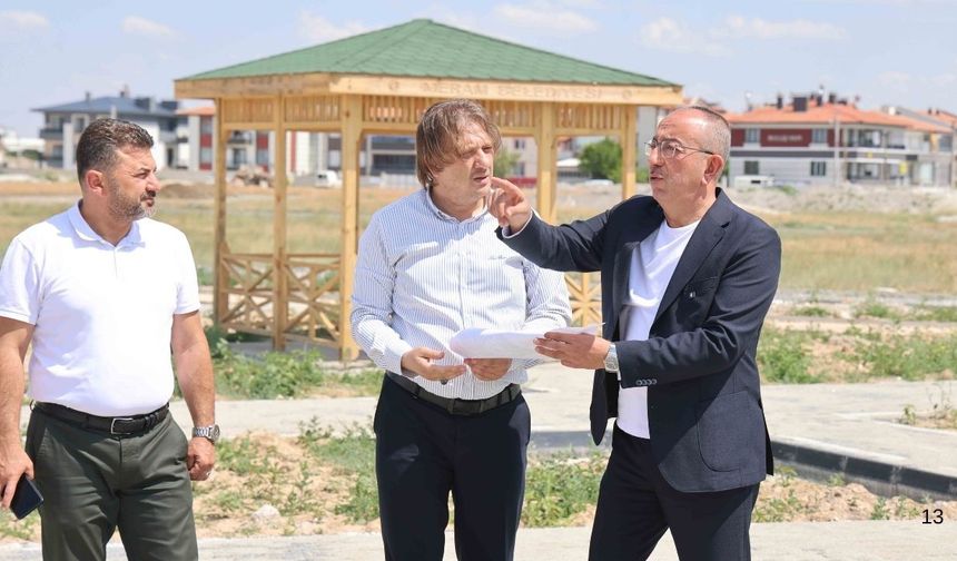 İlçenin dört bir yanı şantiye alanı! Konya’ya 3 dev park birden geliyor
