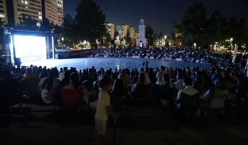 Konya Büyükşehir’in "Sinema Akşamları" Konyalıları açık havada buluşturuyor!