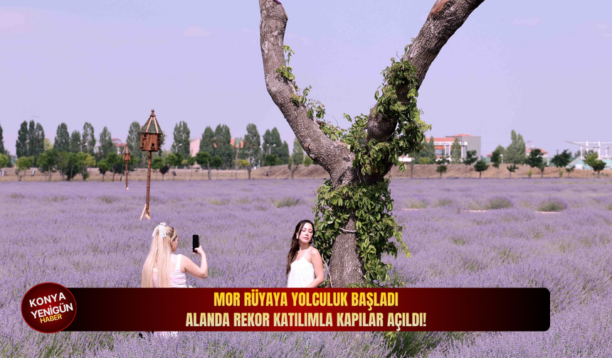 Mor rüyaya yolculuk başladı: Alanda rekor katılımla kapılar açıldı!