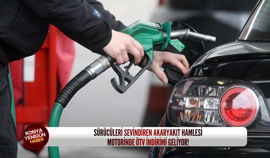 Sürücüleri sevindiren akaryakıt hamlesi: Motorinde ÖTV indirimi geliyor!