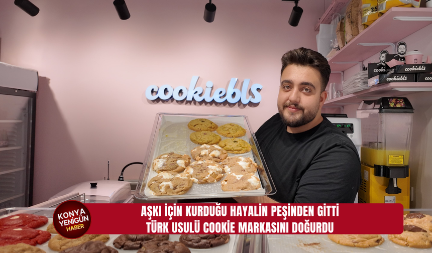Aşkı için kurduğu hayalin peşinden gitti: Türk usulü cookie markasını doğurdu